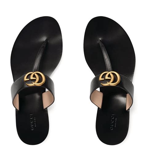 gucci double g sandals white|Gucci black high heel sandals.